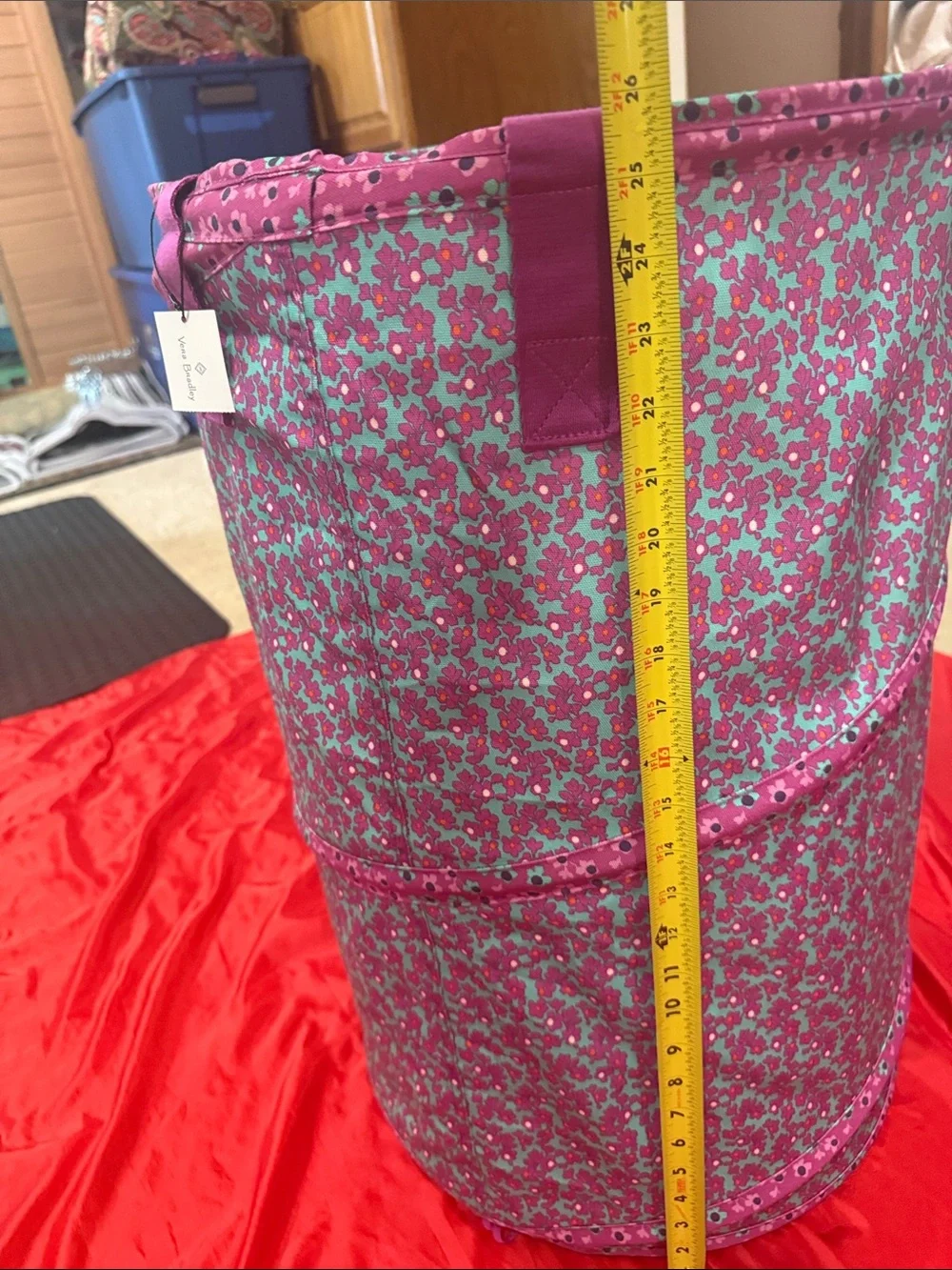 WOW POSHMARK - Authentic Vera Bradley NWT Hamper 26”H x 16.5”W